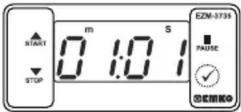 Emko EZM-3735 - Changing and Saving Timing Set Value - 4