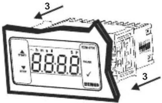 Emko EZM-3735 - Montaje del panel - 2