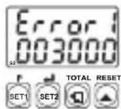 Emko EZM-4450 - Messages d'échec dans la minuterie et compteur EZM-XX50 - 1