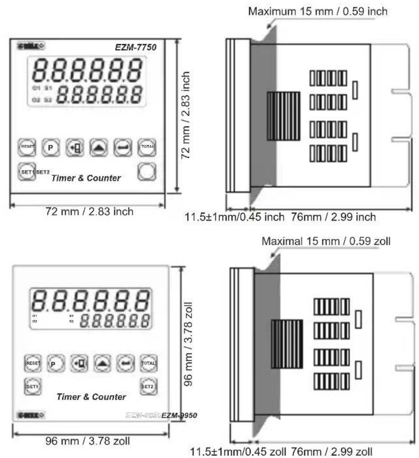 Emko EZM-7750 - Elektrische Anschlüsse - 6