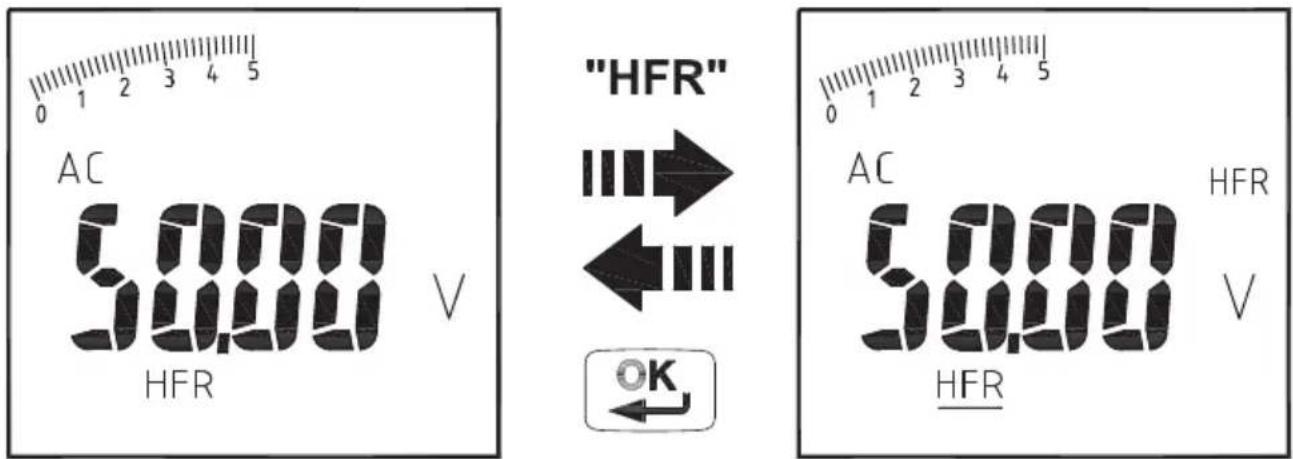 Megger DPM1000 - Mesure de la fréquence (mode AC uniquement) - 4