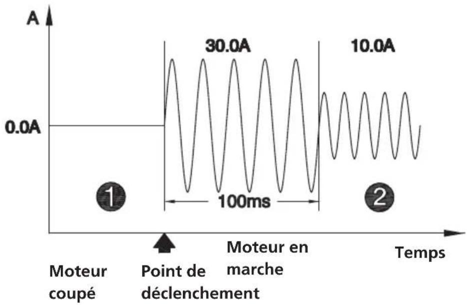 Megger DPM1000 - Fonction PEAK HOLD (Maintien de la valeur de crête) (mode CA uniquement) - 2
