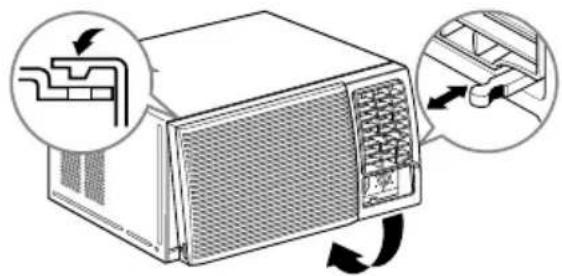 LG W186BH - Comment installer le climatiseur dans le boîtier - 5