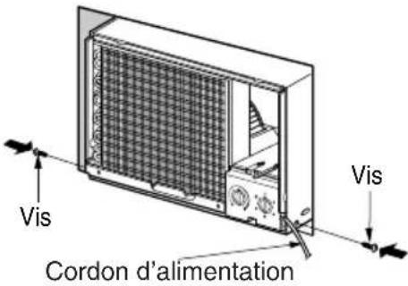 Vis Cordon d'alimentation Vis
