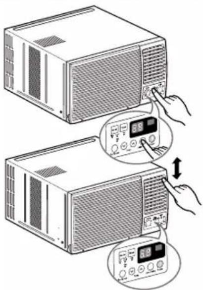 LG W246BC - Direction de l'air - 1