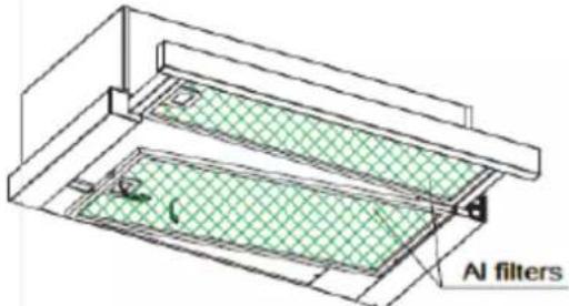CANDY CBT625/2X/1/4U - FILTROS DE REDE DE GORDURA - 1