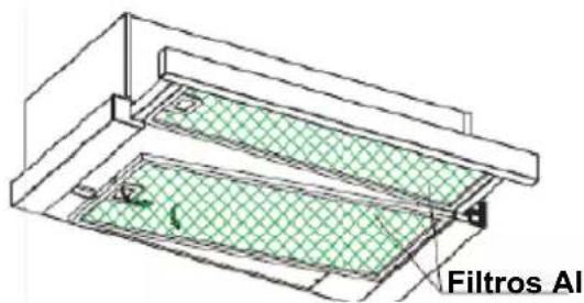 CANDY CBT625/2X/1/4U - FILTROS DE MALLA PARA LA GRASA - 1