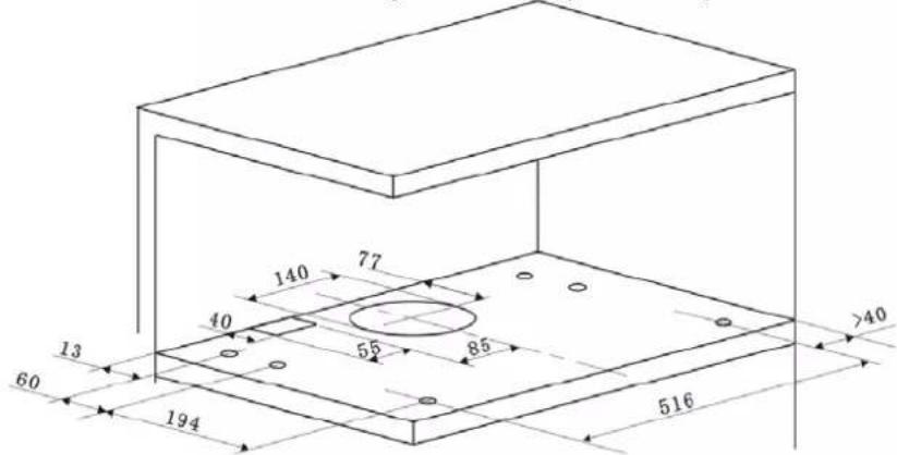 CANDY CBT625/2X/1/4U - INSTALLATION (Cabinet Mounting) - 2