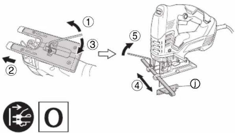 HiKOKI CJ160VA - Inspisere monteringsskruene - 18