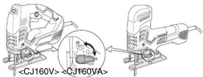 HiKOKI CJ160VA - Inspisere monteringsskruene - 8