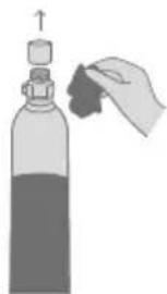 MySoda Glassy - INSTALLING THE CO2 CYLINDER - 5