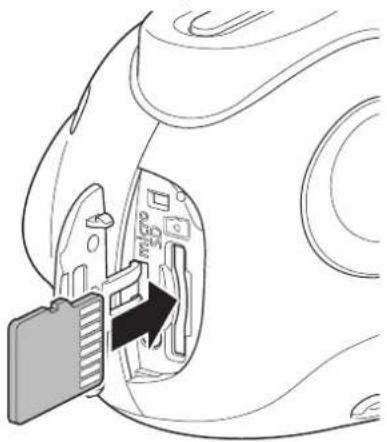 FUJIFILM Instax Pal - Insertion d'une carte microSD (vendue séparément) - 1