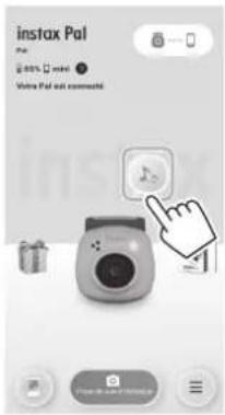 FUJIFILM Instax Pal - Sélection du son d'obturateur - 1