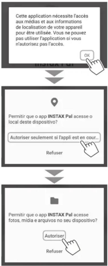 FUJIFILM Instax Pal - Connexion à l'application - 2
