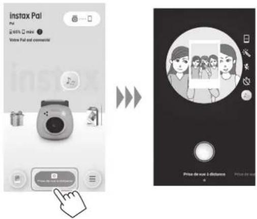 FUJIFILM Instax Pal - Prise de vue à distance en utilisant l'application - 1