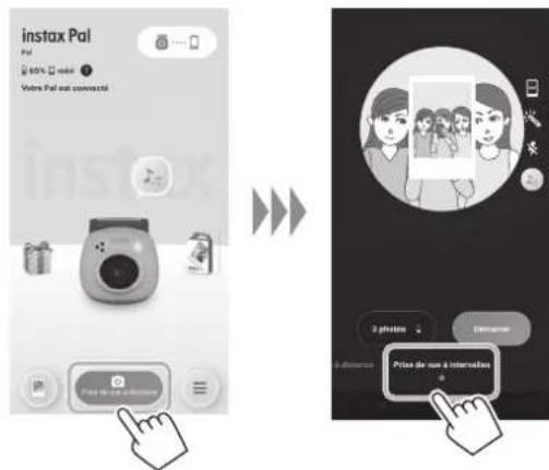 FUJIFILM Instax Pal - Prise de vue à intervalles en utilisant l'application - 1