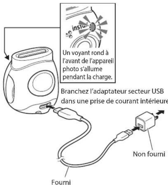FUJIFILM Instax Pal - Chargement de la batterie - 1