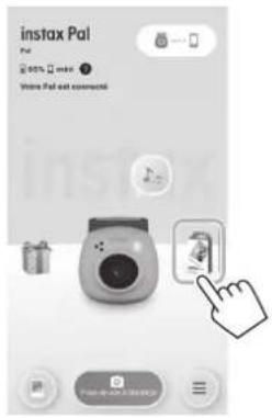 FUJIFILM Instax Pal - Sélectionner un format de prise de vue - 1