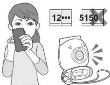 FUJIFILM Instax Pal - Nombre de prises de vue possibles avec l'appareil photo seul - 1