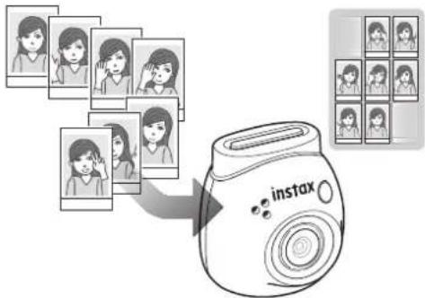 FUJIFILM Instax Pal - Lors de la prise de vue sans se connecter à l'application - 2