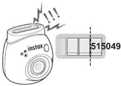 FUJIFILM Instax Pal - Lorsque le nombre d'images non transférées atteint la limite supérieure - 1