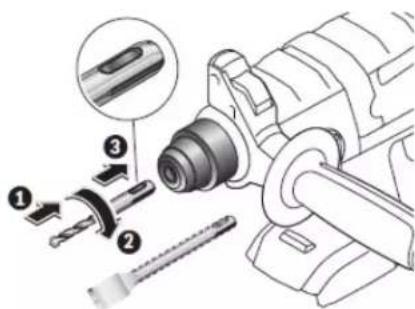 RIBIMEX PRBAT20/PERFPRO - 4.7- Selector Drill, Drill/Hammer and Hammer - 4