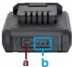 RIBIMEX PRBAT20/PERFPRO - LEDs on battery - 1