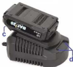 RIBIMEX PRBAT20/PERFPRO - Indicatore LED sul caricabatterie - 2
