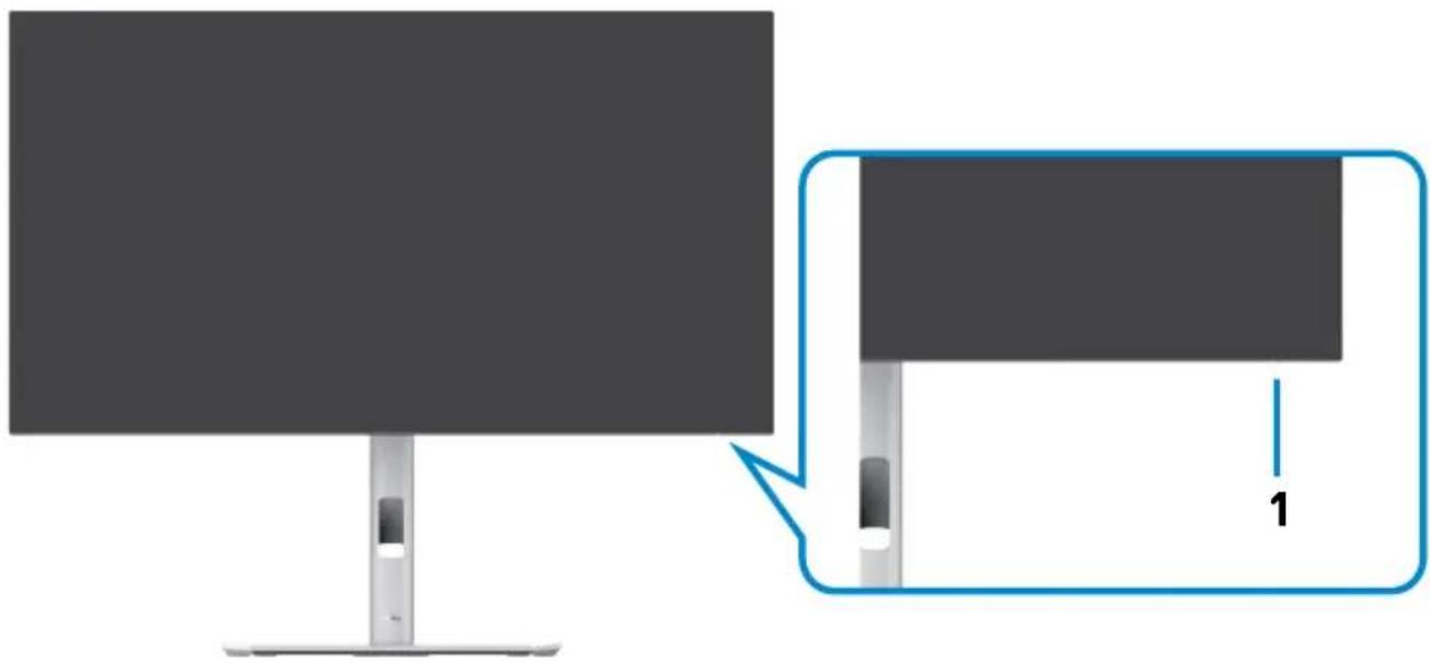 DELL U2724D - Vue de face - 1