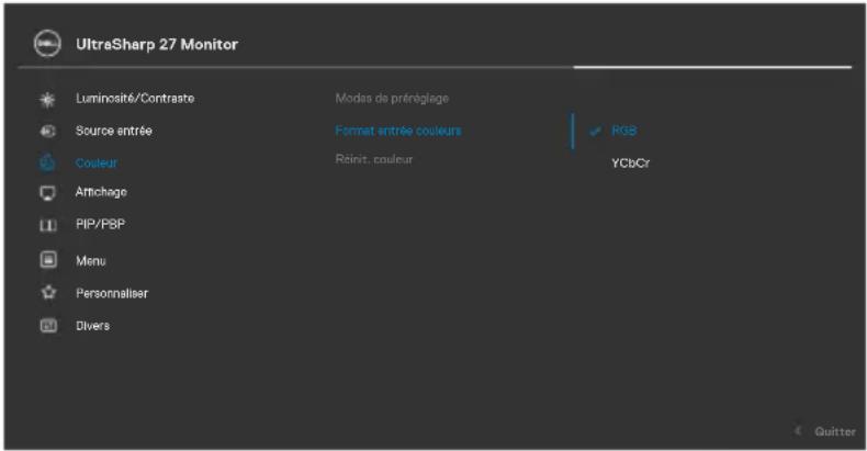 DELL U2724D - Preset Modes (Modes prédéfinis) - 4