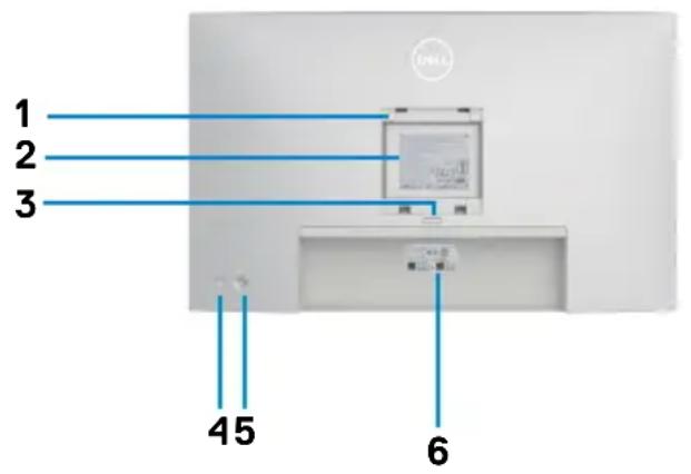 DELL U2724D - Vue de dos - 1