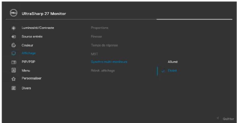 DELL U2724D - REMARQUE: MMS n'est pas pris en charge par l'interface HDMI. - 2