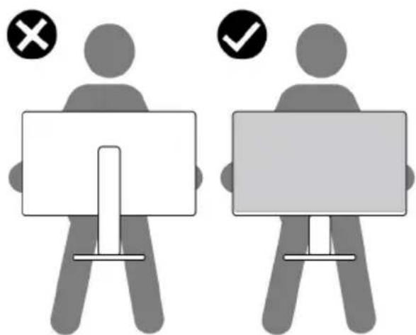 DELL U2724D - Manipuler et déplacer votre écran - 2