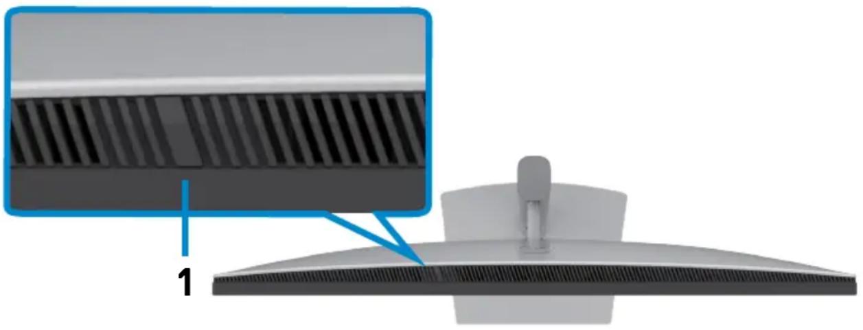 DELL U2724D - Vue de face - 2