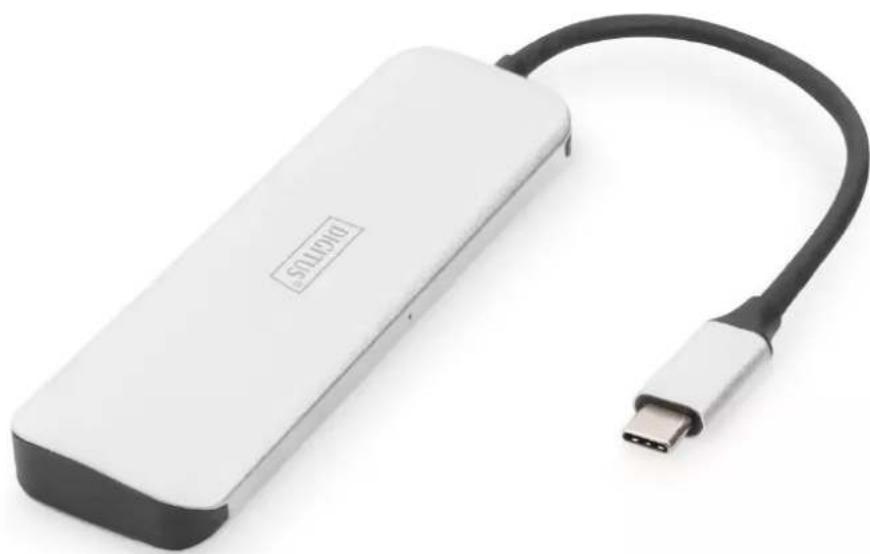 Digitus DA-70242-1 - 4-Port USB-C™ Hub with PD - 1