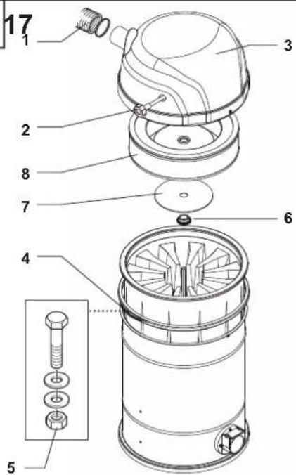 NILFISK FB2170 - Recommended spare parts - 36