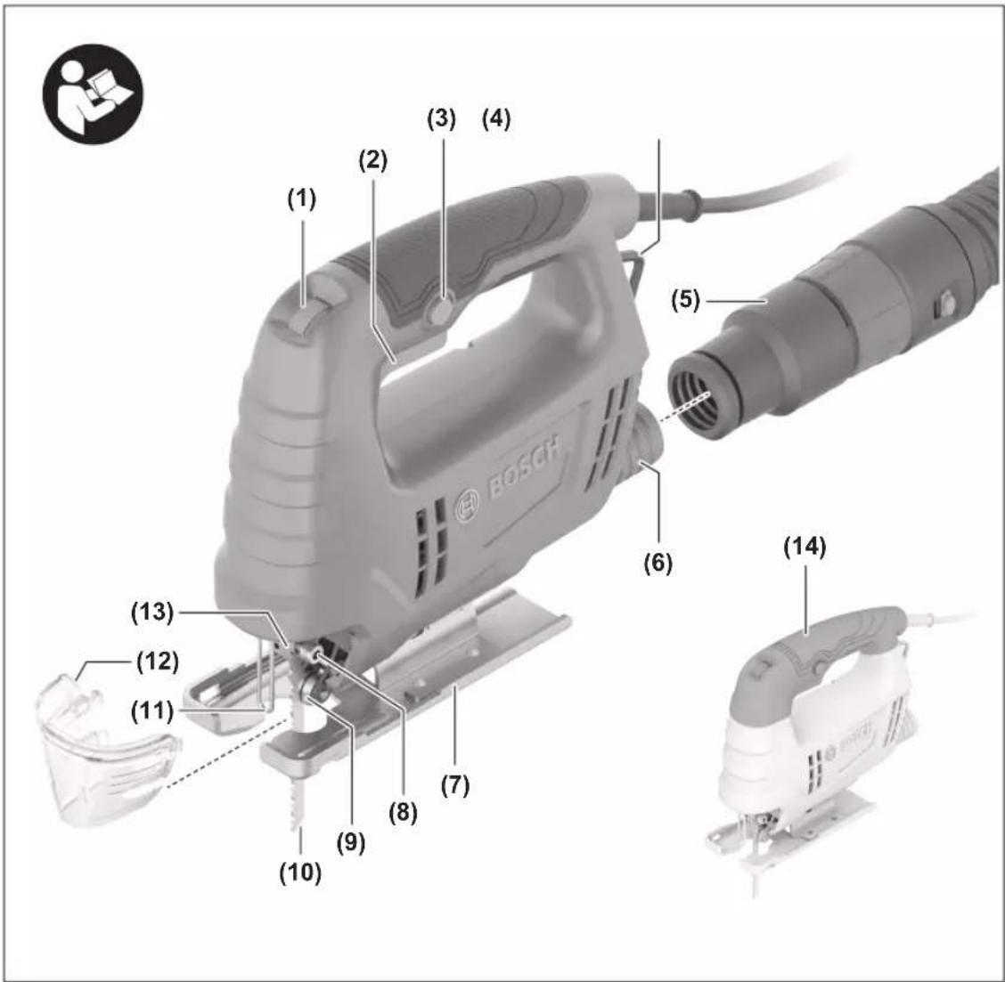 BOSCH GST 680 Professional - 1