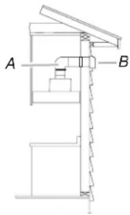 AMANA UXL6048YSS - Installations d'évacuation typiques avec système de moteur de ventilateur interne - 2