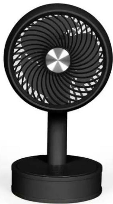 LIVOO TEA310 - Mini ventilateur de bureau rechargeable - 1
