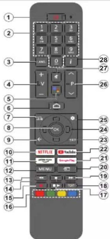 PANASONIC TX-55MX700E - Fernbedienung - 1