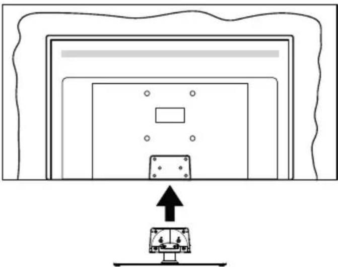 PANASONIC TX-55MX700E - Montaje del pedestal - 2