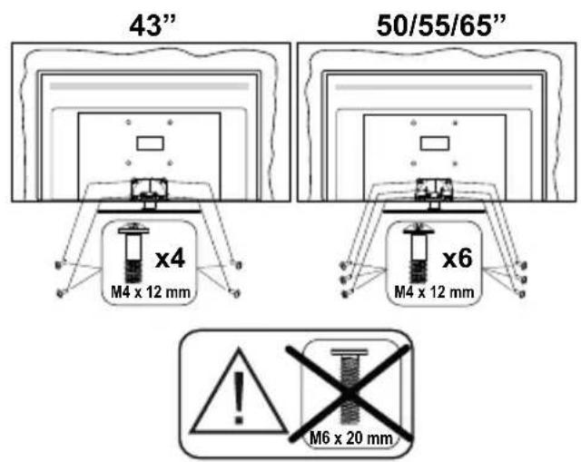 PANASONIC TX-55MX700E - Montera stället - 3