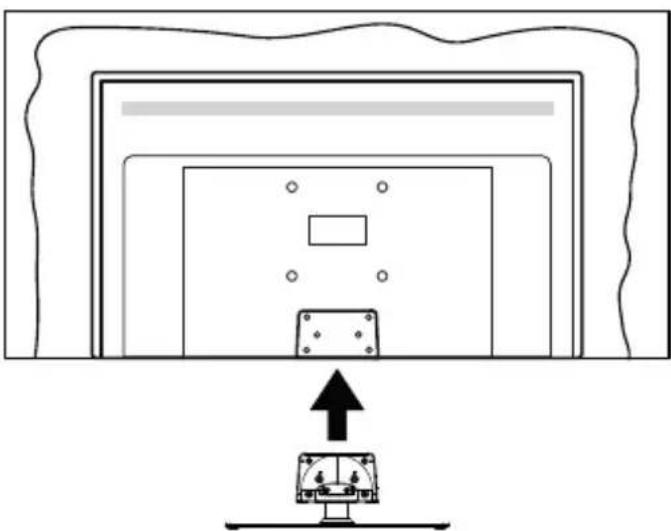 PANASONIC TX-50MX700E - Montaje del pedestal - 2