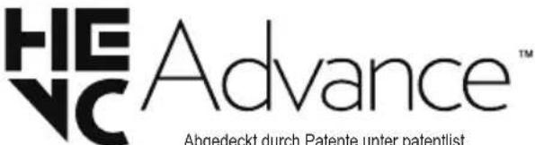 HE NC Advance™ Abgedeckt durch Patente unter patentlist.