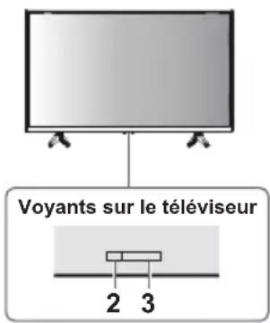 PANASONIC TX-24MSW504 - Utilisation des commandes du téléviseur - 1
