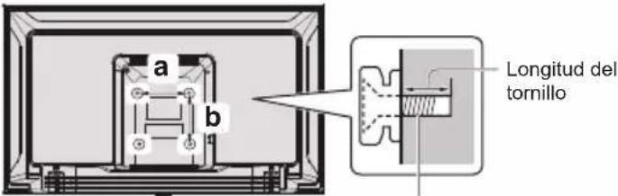 PANASONIC TX-24MSW504 - Montar el TV sobre la pared (opcional) - 1