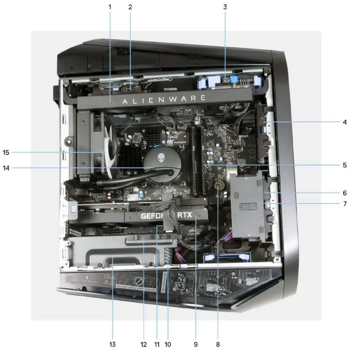 ALIENWARE Aurora Ryzen Edition R14 - Retrait et installation de composants - 1
