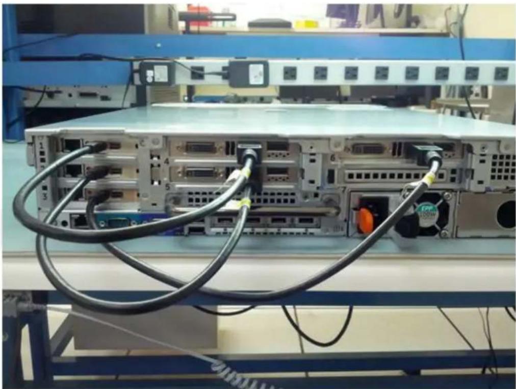 DELL Precision 7920 Rack - Câblage des cartes hôte Teradici aux processeurs graphiques - 1