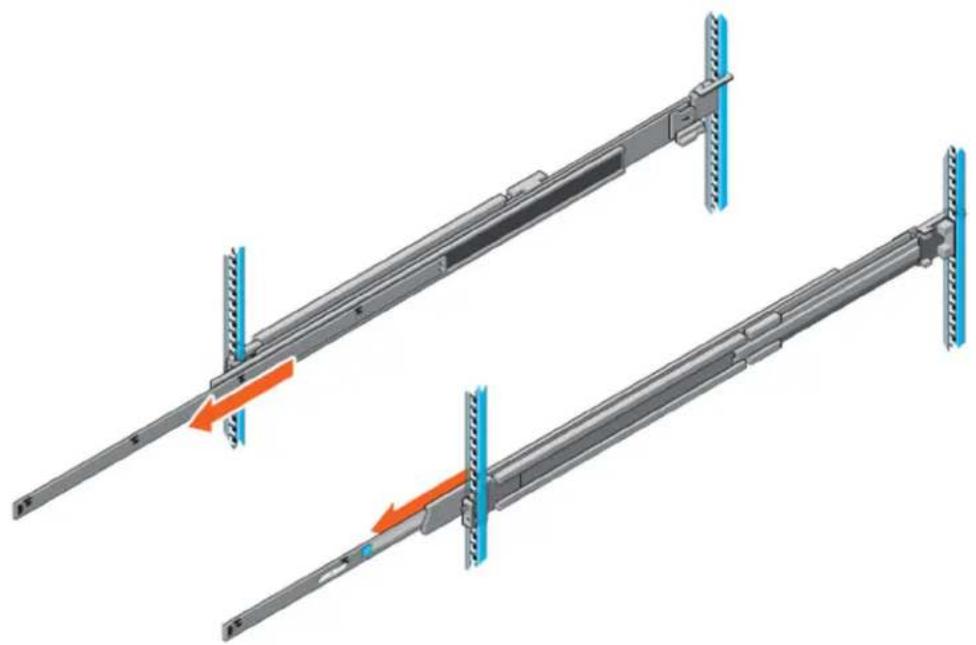 DELL Precision 7920 Rack - Installation du système dans le rack (option A : "Drop-In") - 1