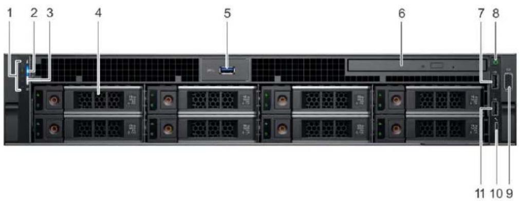 DELL Precision 7920 Rack - Vue avant du châssis - 1